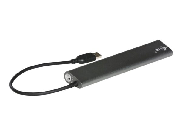 I-TEC USB 3.0 Metal Charging HUB 7 Port with power adaptor 7xUSB charging port. For Tablets Notebooks Ultrabooks PC