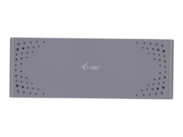 I-TEC USB 3.0/USB-C Dualdock 1x5K 2x4K 60Hz 2xHDMI 2xDP 1xGLAN 6xUSB 3.0 1xAudio/Mic Jack Kensington compatible with TB 3