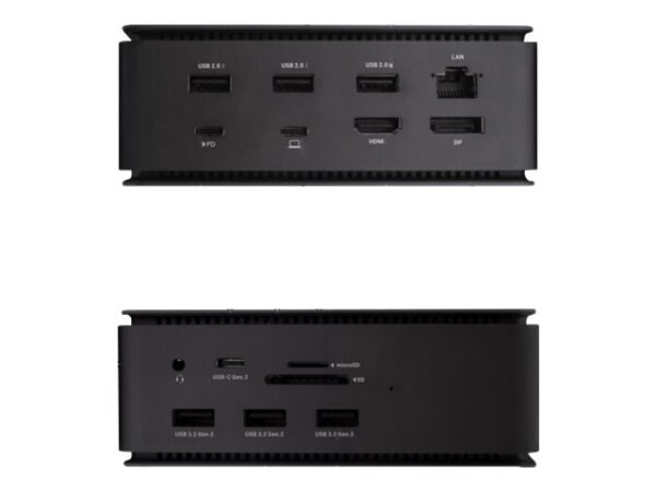 I-TEC USB 4.0 Metal Docking station Dual 4K HDMI DP PD 80 W
