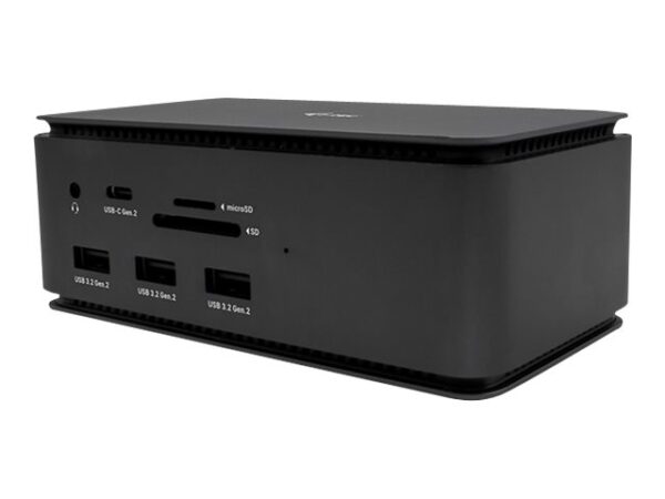 I-TEC USB 4.0 Metal Docking station Dual 4K HDMI DP PD 80 W
