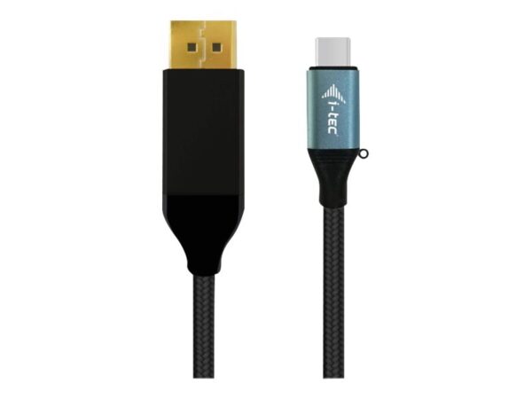 I-TEC USB C DisplayPort Cable Adapter 4K 60Hz 150cm compatible with Thunderbolt 3