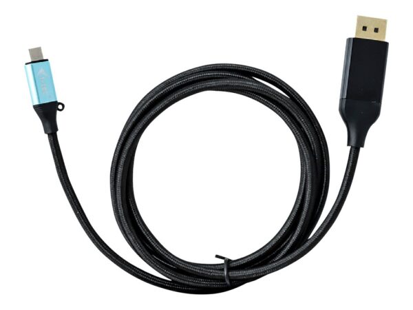 I-TEC USB C DisplayPort Cable Adapter 4K 60Hz 200cm compatible with Thunderbolt 3