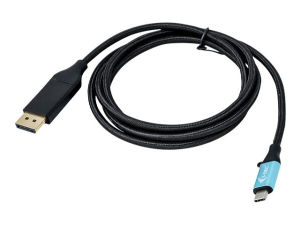 I-TEC USB C DisplayPort Cable Adapter 4K 60Hz 200cm compatible with Thunderbolt 3