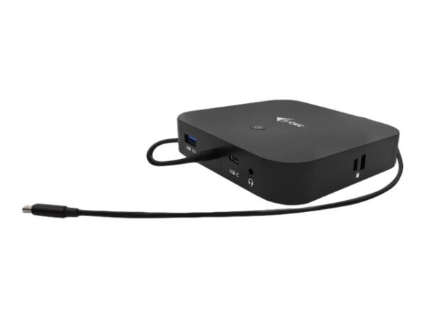 I-TEC USB-C Dual Display MST DS 1xDP 1xHDMI 1xGLAN 3xUSB 3.0 2x USB 2.0 1xUSB-C-Datei 1xAudio/Mic Jack 1x100W USB-C PD