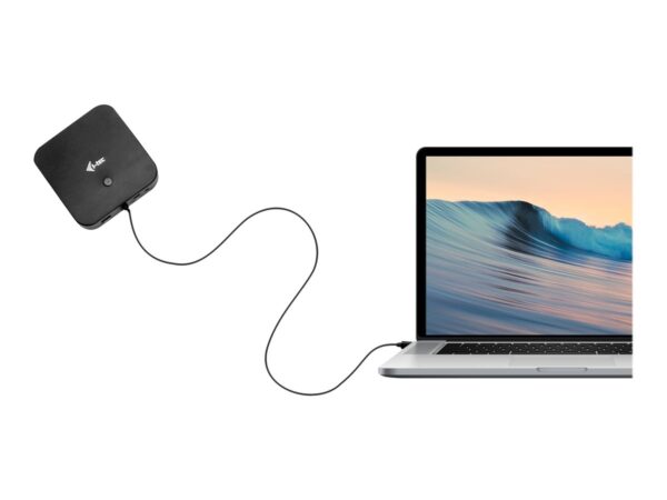 I-TEC USB-C HDMI Dual DP Docking Station with Power Delivery 100 W