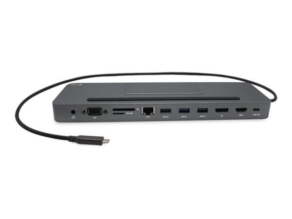 I-TEC USB-C Metal 4K 3xDisplay DS 1xHDMI1xVGA1xDP 1xSD+1xmicroSD CR 1xGLAN 1×3.5mmAudio 2xUSB 3.0 2xUSB 2.0 1xUSB-C PD+ Charger 100W