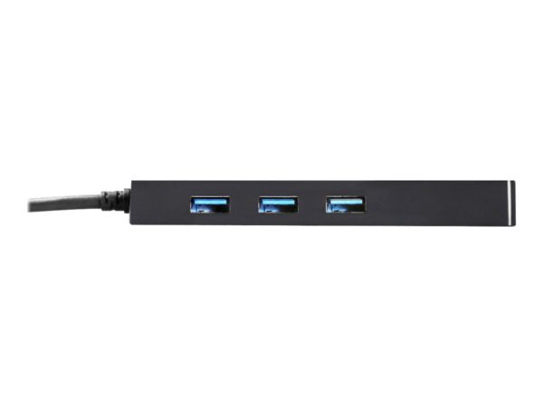 I-TEC USB C Slim HUB 3 Port with Gigabit Ethernet Adapter ideal for New Macbook Macbook Pro 2016 etc. compatible with Thunderbolt 3