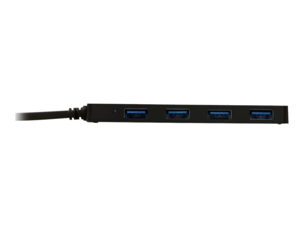 I-TEC USB C Slim Passive HUB 4 Port without power adapter for Notebook Tablet PC supports Win Mac OS compatible with Thunderbolt