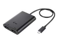 I-TEC USB C to Dual HDMI Port VideoAdapter 2xHDMI Port 4K Ultra HD compatible with Thunderbolt 3
