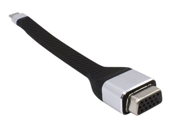 I-TEC USB C to VGA Flat Adapter 1xVGA Full HD 1920×1080/60Hz compatible with Thunderbolt 3