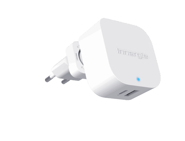 INNERGIE 45H Adaptateur secteur compact 45W – USB-C – 2 Ports Embouts de voyage UE.UK et US inclus