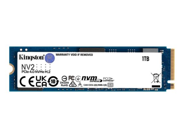 KINGSTON 1000Go NV2 M.2 2280 PCIe 4.0 NVMe SSD