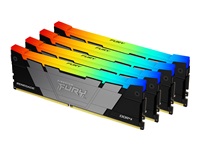 KINGSTON 128Go 3200MT/s DDR4 CL16 DIMM Kit of 4 FURY Renegade RGB