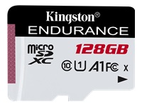 KINGSTON 128Go microSDXC Endurance 95R/45W C10 A1 UHS-I Card Only