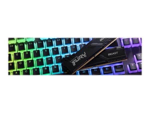 KINGSTON 16Go 3200MHz DDR4 CL16 DIMM Kit of 2 FURY Beast Black