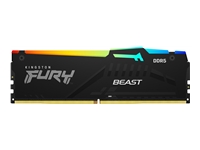 KINGSTON 16Go 6400MT/s DDR5 CL32 DIMM FURY Beast RGB XMP