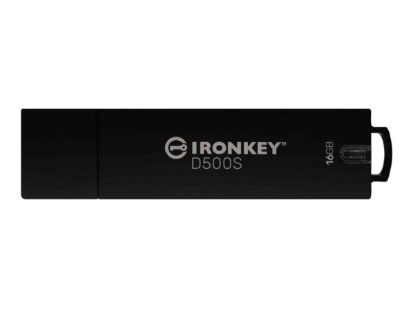 KINGSTON 16Go IronKey D500S FIPS 140-3 Lvl 3 Pending AES-256