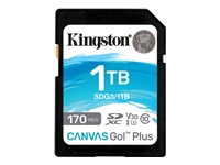 KINGSTON 1To SDXC Canvas Go Plus 170R C10 UHS-I U3 V30