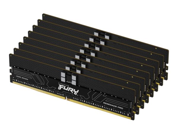 KINGSTON 256Go 6400MT/s DDR5 ECC Reg CL32 DIMM Kit of 8 FURY Renegade Pro EXPO