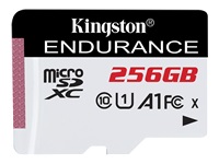KINGSTON 256Go microSDXC Endurance 95R/45W C10 A1 UHS-I Card Only