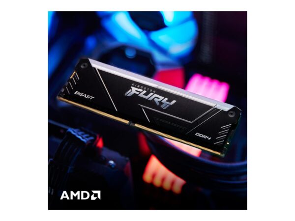 KINGSTON 32Go 3200MT/s DDR4 CL16 DIMM FURY Beast RGB