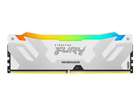 KINGSTON 32Go 6400MT/s DDR5 CL32 DIMM FURY Renegade RGB White XMP
