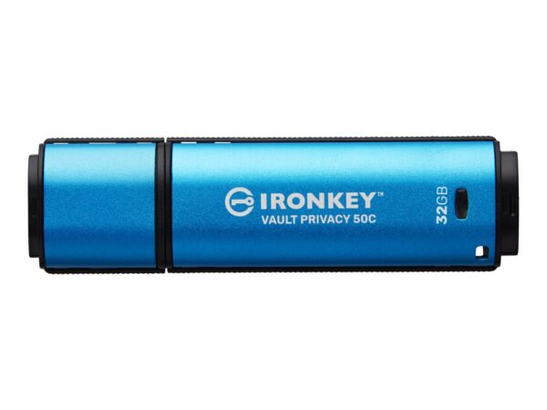 KINGSTON 32Go USB-C IronKey Vault Privacy 50C AES-256 Encrypted FIPS 197