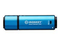 KINGSTON 32Go USB-C IronKey Vault Privacy 50C AES-256 Encrypted FIPS 197