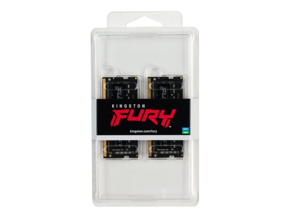 KINGSTON 64Go 3200MHz DDR4 CL20 SODIMM Kit of 2 FURY Impact