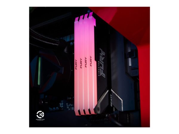 KINGSTON 64Go 3200MT/s DDR4 CL16 DIMM Kit of 2 FURY Beast RGB