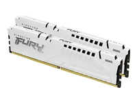 KINGSTON 64Go 6000MT/s DDR5 CL30 DIMM Kit of 2 FURY Beast White EXPO