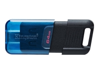 KINGSTON 64Go DataTraveler 80 M 200Mo/s USB-C 3.2 Gen 1