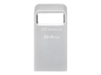 KINGSTON 64Go DataTraveler Micro 200MB/s Metal USB 3.2 Gen 1