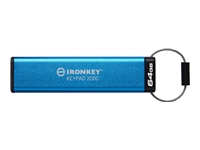 KINGSTON 64Go USB-C IronKey Keypad 200C FIPS 140-3 Lvl 3 Pending AES-256