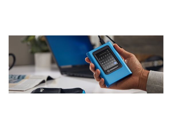 KINGSTON 960Go IronKey Vault Privacy 80 XTS-AES 256-bit Encrypted External SSD