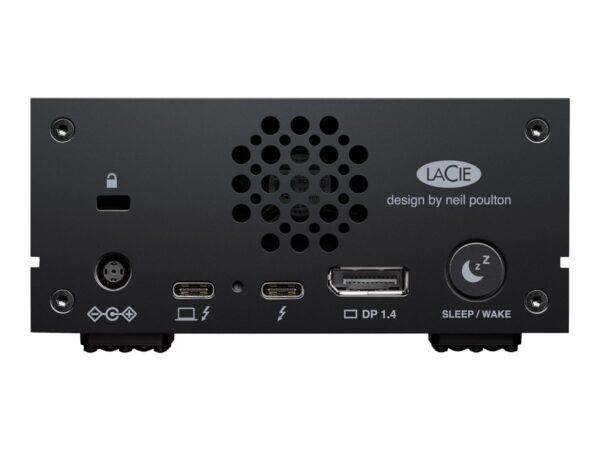 LACIE 1big Dock 16TB Thunderbolt 3 + USB 3.1 8.9cm 3.5inch for MAC & PC – gray