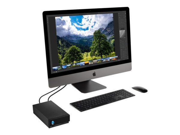 LACIE 1big Dock 16TB Thunderbolt 3 + USB 3.1 8.9cm 3.5inch for MAC & PC – gray