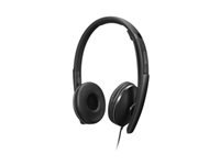 LENOVO – Gen 2 – Micro-casque – sur-oreille – filaire – USB-C – noir – Certifié pour Microsoft Teams