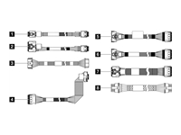 LENOVO ISG ThinkSystem SR650 V3 x4 M.2/7mm CFF RAID Cable Kit