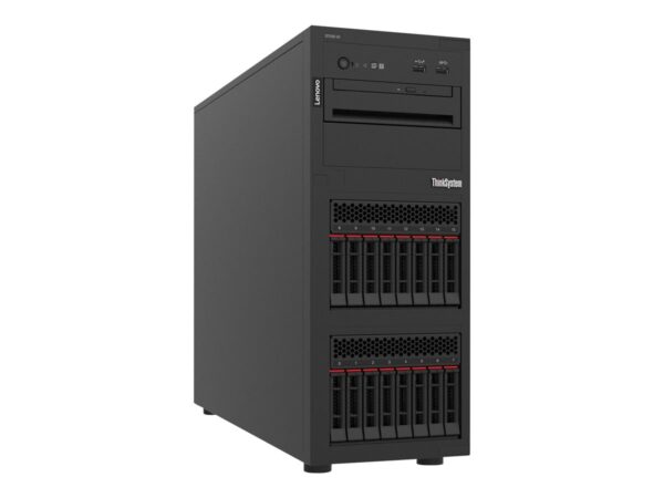 LENOVO ISG ThinkSystem ST250 V2 Xeon E-2378 8C 2.6GHz 16Mo Cache/65W 1x32Go O/B 2.5p HS 8 5350-8i HS 750W Titanium XCC Enterprise