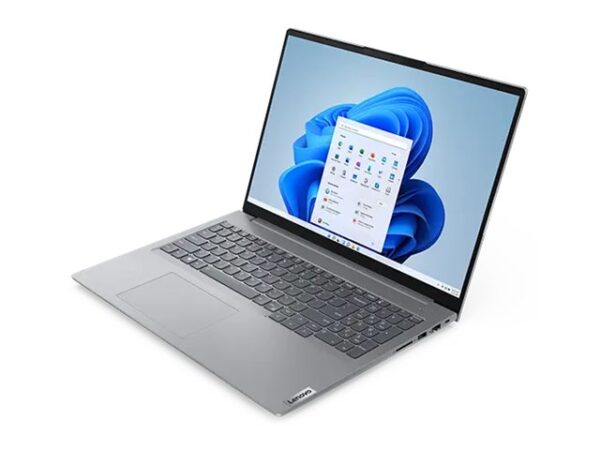 LENOVO ThinkBook 16 – G6 – 16p WUXGA –  AMD Ryzen 5 – 7430U – W11Pro – 16Go RAM – 512Go SSD –  ThinkRed – PC IA