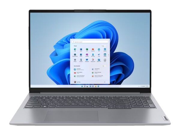 LENOVO ThinkBook 16 – G6 – 16p WUXGA –  AMD Ryzen 5 – 7430U – W11Pro – 16Go RAM – 512Go SSD –  ThinkRed – PC IA