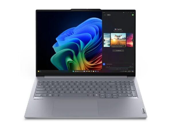 LENOVO ThinkBook 16 – G7 – 16p WUXGA  – QOY Snapdragon X Plus X1P-42-100 – 16Go RAM – 512Go SSD –