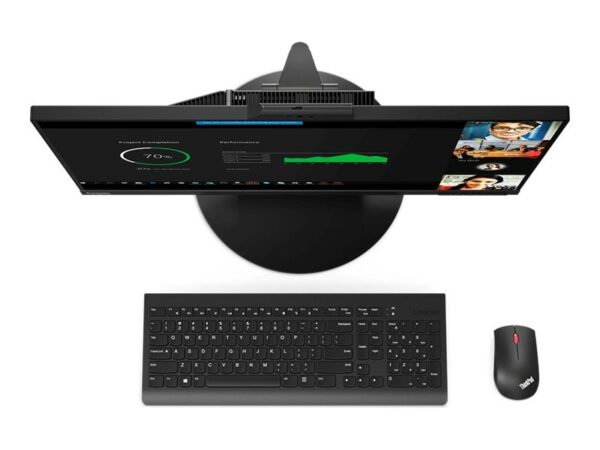 LENOVO ThinkCentre – Tiny-In-One 27 – 27p QHD – LCD – 16:9 1000:1 350nits 14ms – Webcam – HDMI – VGA – USB-B