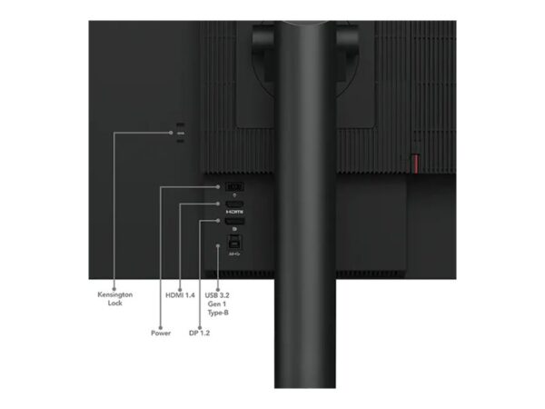 LENOVO ThinkCentre TIO24 Gen 5 23.8p IPS 1920×1080 16:9 250cd/m2 HDMI DP USB – ThinkRed