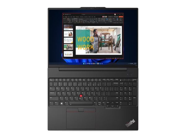 LENOVO ThinkPad E16 G1 Intel Core i5-1335U 16p WUXGA 16Go 512Go SSD M.2 2242 PCIe Intel Iris Xe Graphics W11P 1YR Carryin