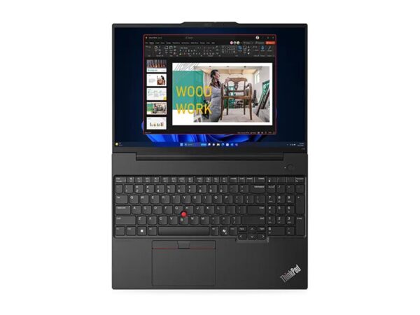 LENOVO ThinkPad – E16 – G2 – 16p WUXGA – Intel Core Ultra 5 – 125U – W11Pro – 16Go RAM – 512Go SSD – ThinkRed – PC IA