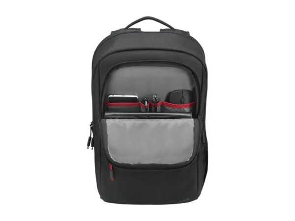 LENOVO ThinkPad Essential (Eco) – Sac à dos pour ordinateur portable – 16in – Noir avec des touches de rouge – ThinkRed