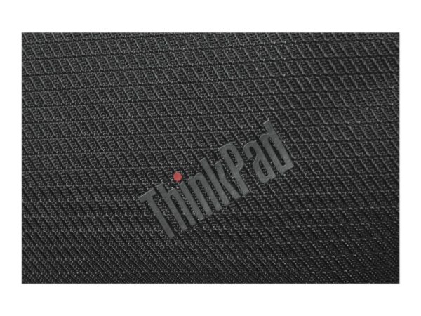 Lenovo ThinkPad Essential Topload (Eco) – Sacoche pour ordinateur portable – 16p – Noir avec des touches de rouge – ThinkRed