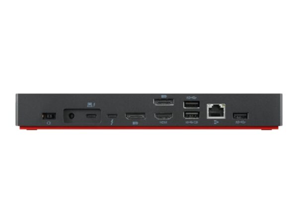 LENOVO ThinkPad Thunderbolt 4 WorkStation Dock – Thunderbolt 4 – HDMI, 2 x DP, 2 x Thunderbolt – 1GbE – 300 Watt